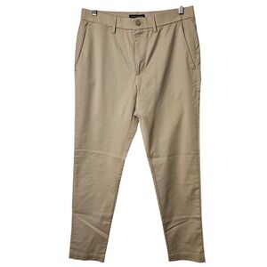 Banana Republic Men's Slim‎ Fit Khaki Dress Pants Size 33x30 Chinos Business ~